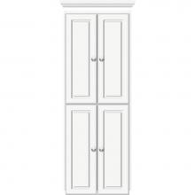 Strasser Woodenwork 11.459 - 18 X 18 X 48 Montlake Linen Upper Ultra Sat White