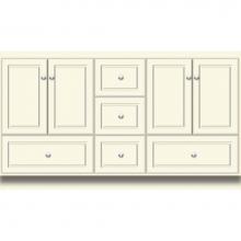 Strasser Woodenwork 21.113 - 60 X 18 X 34.5 Montlake Vanity Ultra Sat Biscuit Db