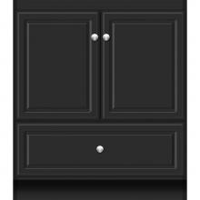 Strasser Woodenwork 21.964 - 30 X 21 X 34.5 Montlake Vanity Ultra Sat Black Std