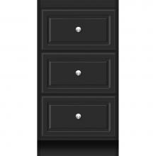 Strasser Woodenwork 21.972 - 18 X 21 X 34.5 Montlake Drawer Bank Ultra Sat Black