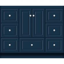 Strasser Woodenwork 57-700 - 42 X 18 X 34.5 Montlake Vanity Ultra Lapis Night Sb