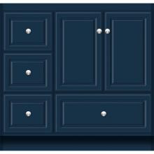 Strasser Woodenwork 57-702 - 36 X 21 X 34.5 Montlake Vanity Ultra Lapis Night Lh