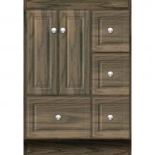 Strasser Woodenwork 31-344 - 24 X 18 X 34.5 Montlake Vanity Ultra Dusky Oak Rh