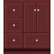 Strasser Woodenwork 22.223 - 30 X 21 X 34.5 Montlake Vanity Beaded Dk Cherry Lh