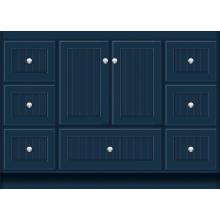 Strasser Woodenwork 57-754 - 48 X 21 X 34.5 Montlake Vanity Beaded Lapis Night Sb