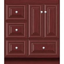 Strasser Woodenwork 24.223 - 30 X 21 X 34.5 Montlake Vanity Classic Miter Dk Cherry Lh