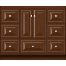 Strasser Woodenwork 26.710 - 42 X 21 X 34.5 Montlake Vanity Classic Miter Pecan Cherry Sb