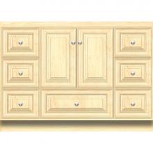 Strasser Woodenwork 24.137 - 48 X 18 X 34.5 Montlake Vanity Classic Miter Nat Maple Sb