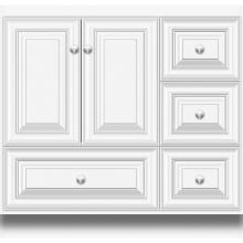 Strasser Woodenwork 24.148 - 36 X 21 X 34.5 Montlake Vanity Classic Miter Sat White Rh