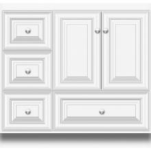 Strasser Woodenwork 24.149 - 36 X 21 X 34.5 Montlake Vanity Classic Miter Sat White Lh