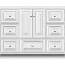 Strasser Woodenwork 27.686 - 42 X 21 X 34.5 Montlake Vanity Classic Miter Powder Grey Sb