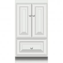 Strasser Woodenwork 27.700 - 18 X 21 X 34.5 Montlake Vanity Classic Miter Powder Grey Std