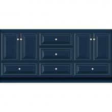 Strasser Woodenwork 57-884 - 72 X 21 X 34.5 Montlake Vanity Classic Miter Lapis Night Db