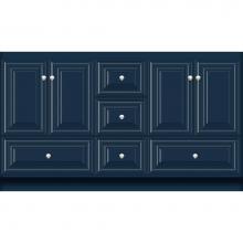 Strasser Woodenwork 57-844 - 60 X 21 X 34.5 Montlake Vanity Classic Miter Lapis Night Db
