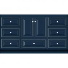 Strasser Woodenwork 57-813 - 60 X 18 X 34.5 Montlake Vanity Classic Miter Lapis Night Sb