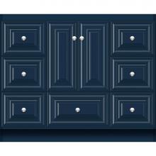 Strasser Woodenwork 57-848 - 42 X 21 X 34.5 Montlake Vanity Classic Miter Lapis Night Sb