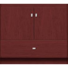 Strasser Woodenwork 15.268 - 36 X 18 X 32 Montlake Vanity Slab Dk Cherry Std