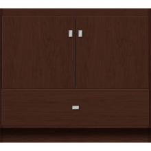 Strasser Woodenwork 15.246 - 36 X 18 X 32 Montlake Vanity Slab Choc Cherry Std