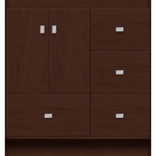 Strasser Woodenwork 15.011 - 30 X 21 X 32 Montlake Vanity Slab Choc Cherry Rh