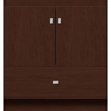 Strasser Woodenwork 15.016 - 30 X 18 X 32 Montlake Vanity Slab Choc Cherry Std