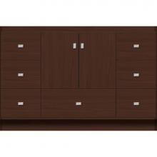 Strasser Woodenwork 16.749 - 48 X 21 X 32 Montlake Vanity Slab Choc Oak Sb