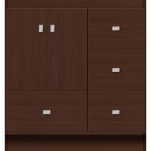 Strasser Woodenwork 16.757 - 30 X 21 X 32 Montlake Vanity Slab Choc Oak Rh