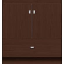 Strasser Woodenwork 16.762 - 30 X 18 X 32 Montlake Vanity Slab Choc Oak Std