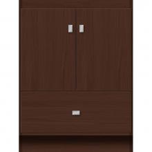 Strasser Woodenwork 16.763 - 24 X 21 X 32 Montlake Vanity Slab Choc Oak Std