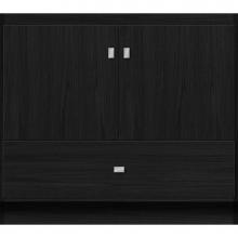 Strasser Woodenwork 16.998 - 36 X 21 X 32 Montlake Vanity Slab Midnight Oak Std