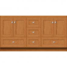 Strasser Woodenwork 13.109 - 60 X 18 X 32 Montlake Vanity Shaker Nat Cherry Db