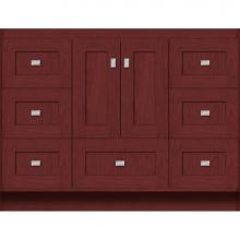 Strasser Woodenwork 13.152 - 42 X 21 X 32 Montlake Vanity Shaker Dk Cherry Sb