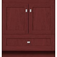 Strasser Woodenwork 13.902 - 30 X 21 X 32 Montlake Vanity Shaker Dk Cherry Std