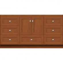 Strasser Woodenwork 13.254 - 60 X 21 X 32 Montlake Vanity Shaker Cinn Cherry Sb