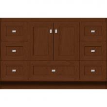 Strasser Woodenwork 16.470 - 48 X 18 X 32 Montlake Vanity Shaker Pecan Cherry Sb