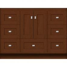 Strasser Woodenwork 16.471 - 42 X 21 X 32 Montlake Vanity Shaker Pecan Cherry Sb