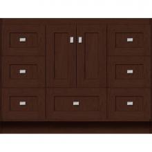 Strasser Woodenwork 13.343 - 42 X 21 X 32 Montlake Vanity Shaker Choc Cherry Sb