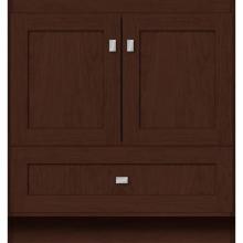 Strasser Woodenwork 13.357 - 30 X 18 X 32 Montlake Vanity Shaker Choc Cherry Std