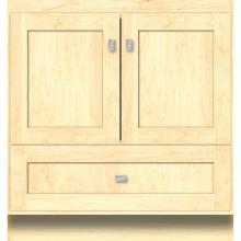 Strasser Woodenwork 13.922 - 30 X 18 X 32 Montlake Vanity Shaker Nat Maple Std