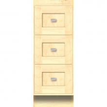 Strasser Woodenwork 13.504 - 12 X 21 X 32 Montlake Drawer Bank Shaker Nat Maple