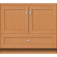 Strasser Woodenwork 13.563 - 36 X 18 X 32 Montlake Vanity Shaker Nat Oak Std