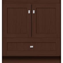 Strasser Woodenwork 16.705 - 30 X 21 X 32 Montlake Vanity Shaker Choc Oak Std