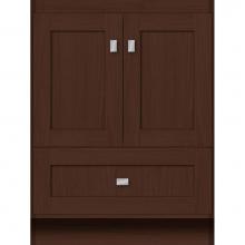 Strasser Woodenwork 16.707 - 24 X 21 X 32 Montlake Vanity Shaker Choc Oak Std