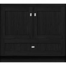 Strasser Woodenwork 16.913 - 36 X 18 X 32 Montlake Vanity Shaker Midnight Oak Std