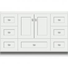 Strasser Woodenwork 17.366 - 48 X 18 X 32 Montlake Vanity Shaker Powder Grey Sb