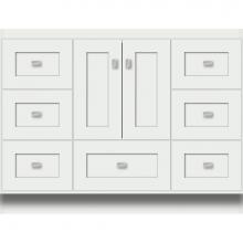 Strasser Woodenwork 17.368 - 42 X 18 X 32 Montlake Vanity Shaker Powder Grey Sb