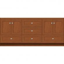 Strasser Woodenwork 16.399 - 72 X 21 X 32 Montlake Vanity Deco Miter Cinn Cherry Db