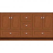 Strasser Woodenwork 16.322 - 60 X 18 X 32 Montlake Vanity Deco Miter Cinn Cherry Db