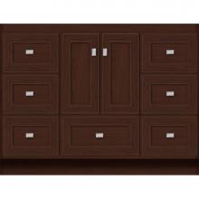 Strasser Woodenwork 16.123 - 42 X 21 X 32 Montlake Vanity Deco Miter Choc Cherry Sb