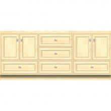 Strasser Woodenwork 16.393 - 72 X 18 X 32 Montlake Vanity Deco Miter Nat Maple Db