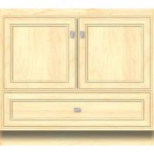 Strasser Woodenwork 16.270 - 36 X 21 X 32 Montlake Vanity Deco Miter Nat Maple Std